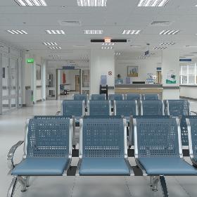 3D Hospital Interior Vray